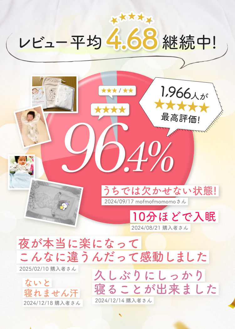 スワドルメリー おくるみ 春 夏