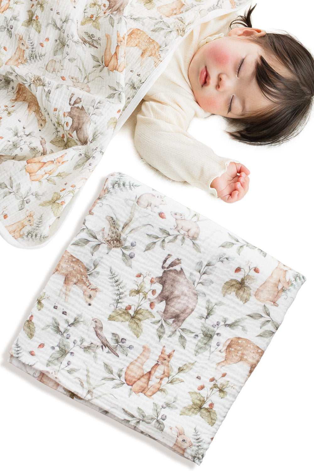 おくるみブランケット 湯上がりタオル