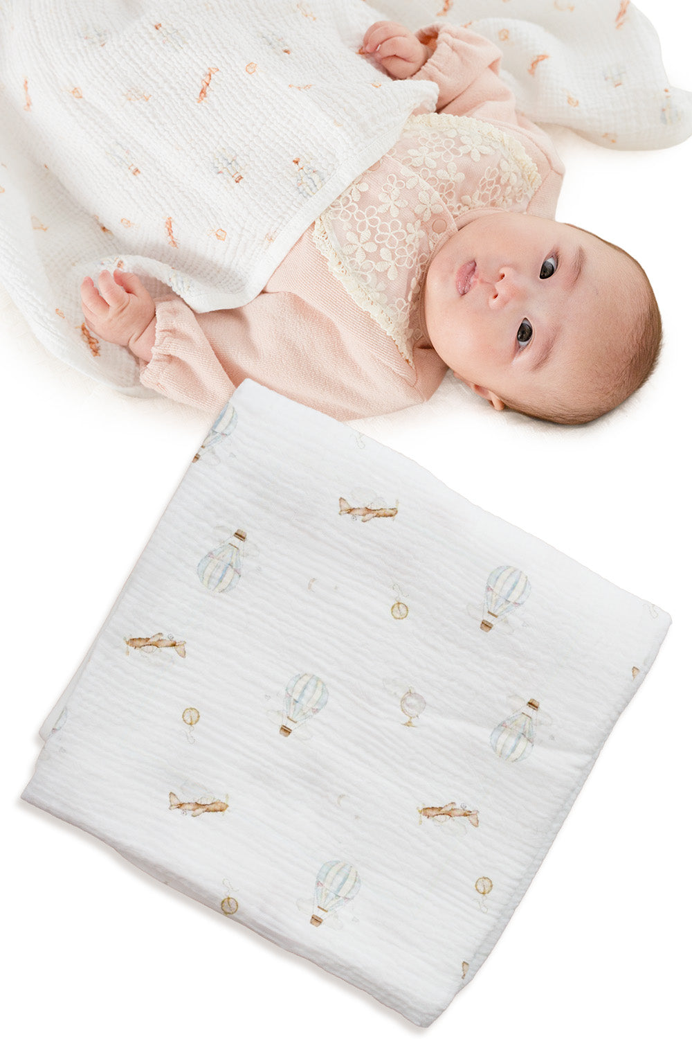 おくるみブランケット 湯上がりタオル