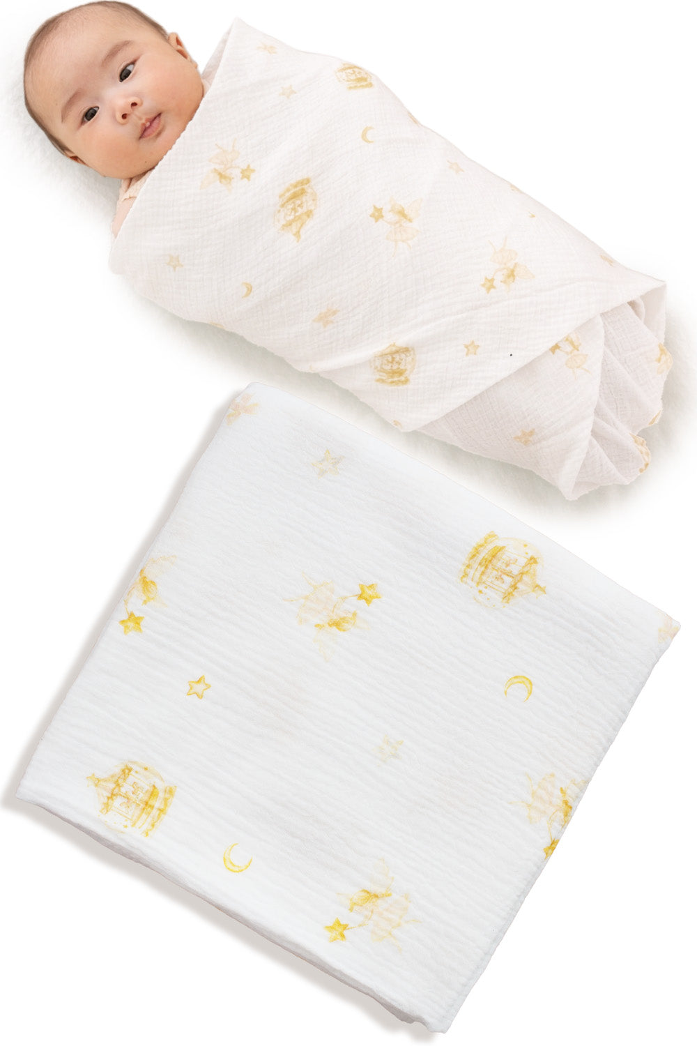 おくるみブランケット 湯上がりタオル