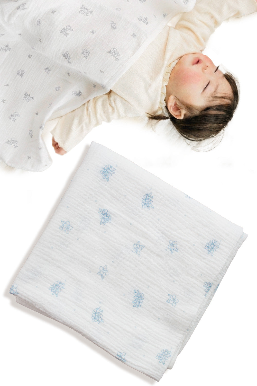 おくるみブランケット 湯上がりタオル