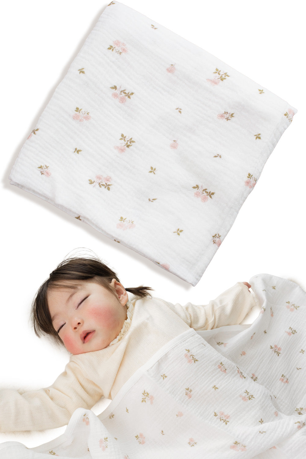 おくるみブランケット 湯上がりタオル