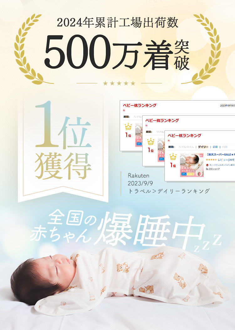 スワドルメリー おくるみ 春 夏